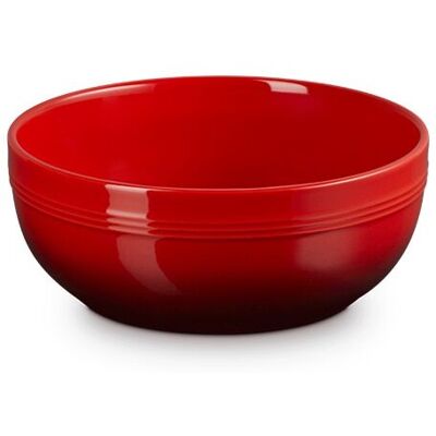 Le Creuset Cerise Gres Coupe Ronda 20cm - Cuenco de servir Le Creuset Cerise Gres Coupe Ronda 20cm - Cuenco de servir