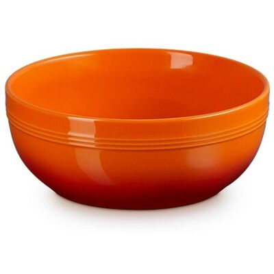 Le Creuset Cuenco de cerámica volcánica 20cm - Duradero, Apto para horno, Garantía 10 años Le Creuset Cuenco de cerámica volcánica 20cm - Duradero, Apto para horno, Garantía 10 años