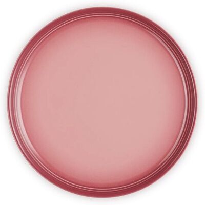 Le Creuset Plato llano Coupé . Rosa Le Creuset Plato llano Coupé . Rosa