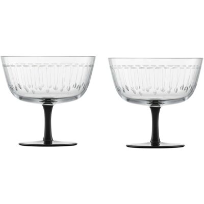 Zwiesel Glas Juego de 2 copas de Cóctel Glamourous . Cristal Zwiesel Glas Juego de 2 copas de Cóctel Glamourous . Cristal