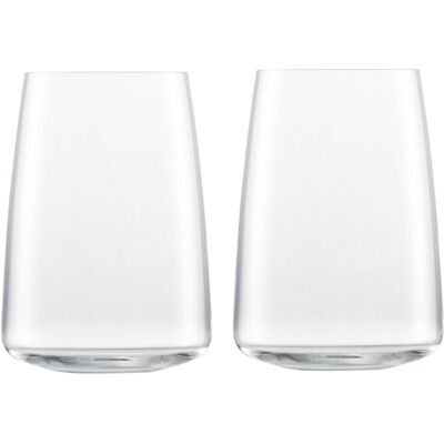 Zwiesel Glas Simplify - Juego de 2 copas universales transparentes Zwiesel Glas Simplify - Juego de 2 copas universales transparentes