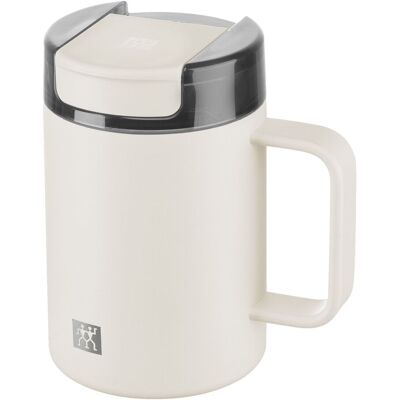 Zwilling Taza mug térmica Thermo plus Acero inoxidable. (380 ml) Crema Zwilling Taza mug térmica Thermo plus Acero inoxidable. (380 ml) Crema