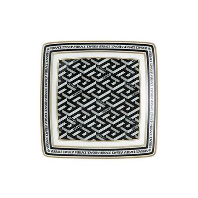 Versace Bandeja cuadrada Greca . (9 cm) Negro Versace Bandeja cuadrada Greca . (9 cm) Negro