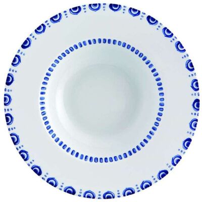 Vista Alegre Plato hondo Azure Lux . Azul Vista Alegre Plato hondo Azure Lux . Azul