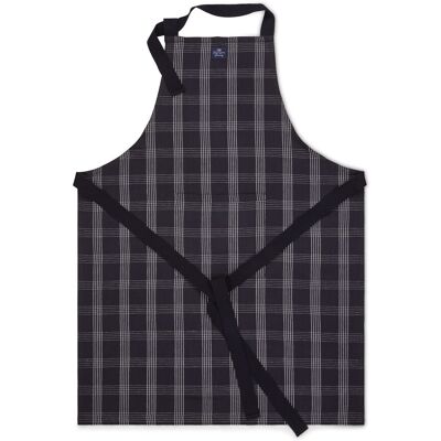 Lexington Delantal lino y algodón Checked . (50 x 70 cm) Negro Lexington Delantal lino y algodón Checked . (50 x 70 cm) Negro