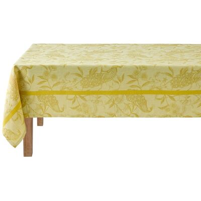 Le Jacquard FranÇais Mantel lino À L'Orangerie . (175 x 175 cm) Dorado Le Jacquard FranÇais Mantel lino À L'Orangerie . (175 x 175 cm) Dorado