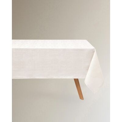 Le Jacquard FranÇais Mantel Hotel particulier Lino. Blanco Hueso Le Jacquard FranÇais Mantel Hotel particulier Lino. Blanco Hueso