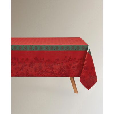 Le Jacquard FranÇais Mantel Sous les étoiles Algodón. Rojo Le Jacquard FranÇais Mantel Sous les étoiles Algodón. Rojo