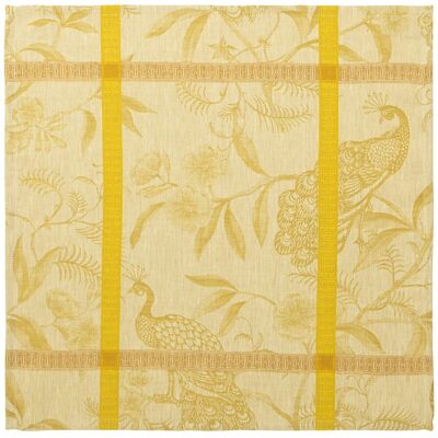 Le Jacquard FranÇais Servilleta lino À L'Orangerie . (55 x 55 cm) Dorado Le Jacquard FranÇais Servilleta lino À L'Orangerie . (55 x 55 cm) Dorado