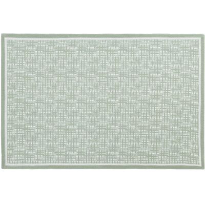 Le Jacquard FranÇais Mantel individual algodón Wagara . (36 x 50 cm) Celadón Le Jacquard FranÇais Mantel individual algodón Wagara . (36 x 50 cm) Celadón