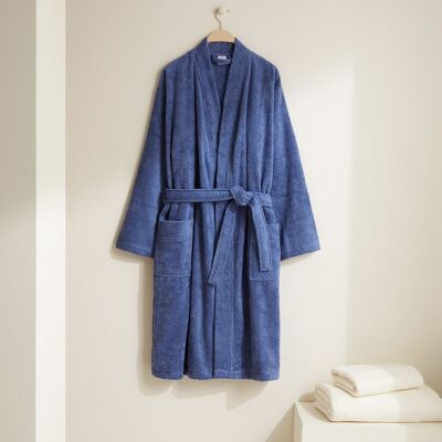 El Corte Inglés Albornoz kimono Algodón Egipcio 420 gr-m2 . (S/M) Océano El Corte Inglés Albornoz kimono Algodón Egipcio 420 gr-m2 . (S/M) Océano