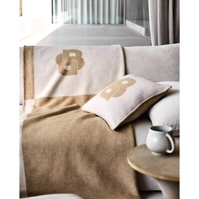Boss Manta decorativa Signature . Beige Boss Manta decorativa Signature . Beige