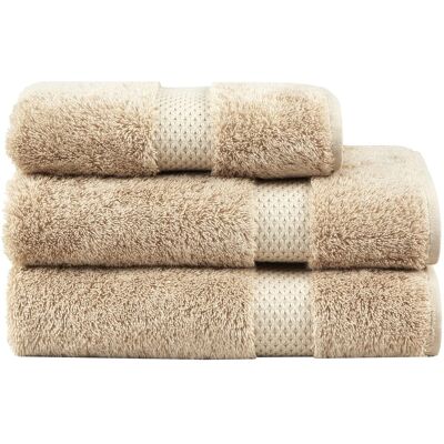 Yves Delorme Toalla de baño algodón y modal 700 gr-m² Etoile . (Baño) Arena Yves Delorme Toalla de baño algodón y modal 700 gr-m² Etoile . (Baño) Arena