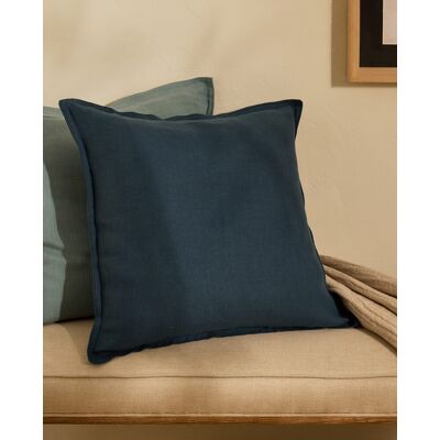 El Corte Inglés Cojín decorativo Niza. (50 x 50 cm) Azul marino El Corte Inglés Cojín decorativo Niza. (50 x 50 cm) Azul marino