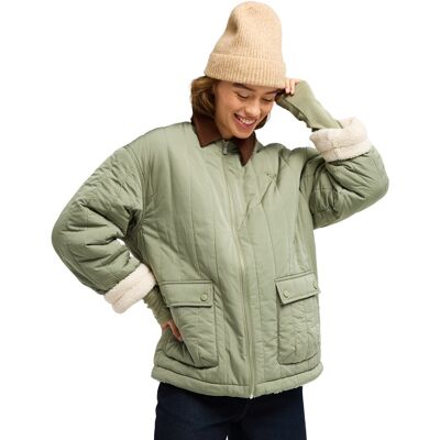 Roxy Abrigo de lona de mujer Wanderlight . (XXL) Verde Roxy Abrigo de lona de mujer Wanderlight . (XXL) Verde