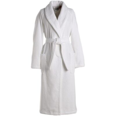 Yves Delorme Albornoz unisex algodón y modal 450 gr-m2 Etoile . (L) Blanco Yves Delorme Albornoz unisex algodón y modal 450 gr-m2 Etoile . (L) Blanco