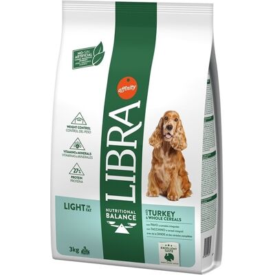Libra Comida Para Perros Light Adulto - Control de Peso y Estrés Libra Comida Para Perros Light Adulto - Control de Peso y Estrés