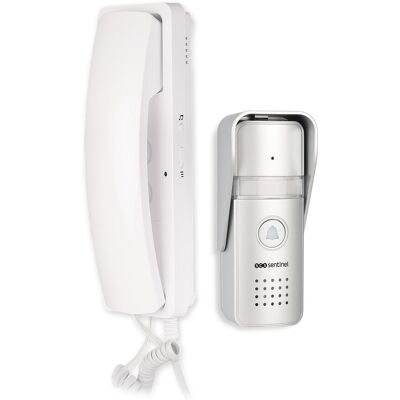 SCS SENTINEL Audioportero AudioDoor con apertura cancela y cerradero. Blanco SCS SENTINEL Audioportero AudioDoor con apertura cancela y cerradero. Blanco