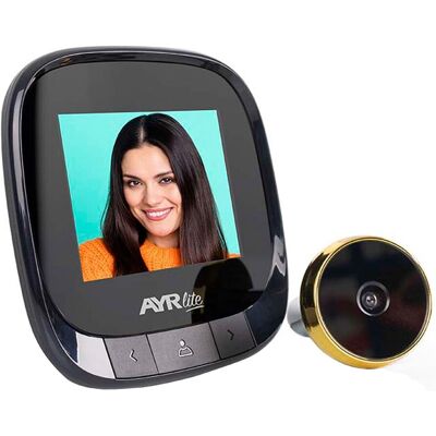 AYR Mirilla Digital 9001 Lite. Negro / Latón AYR Mirilla Digital 9001 Lite. Negro / Latón