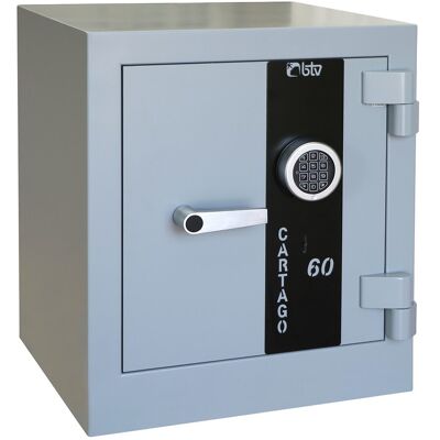 Btv Caja Fuerte de Sobreponer Cartago 60-E. Gris claro Btv Caja Fuerte de Sobreponer Cartago 60-E. Gris claro