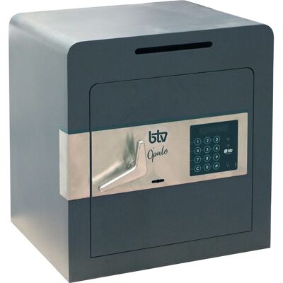 Btv Caja Fuerte de Sobreponer Ópalo E-40 con Ranura. Antracita / Azul Btv Caja Fuerte de Sobreponer Ópalo E-40 con Ranura. Antracita / Azul