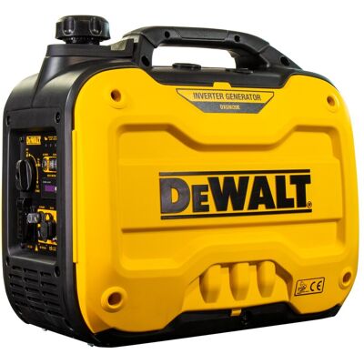 DeWalt Generador Inverter Monofásico Gasolina 4T 1,8 kW DXGNi20E. Amarillo / Negro DeWalt Generador Inverter Monofásico Gasolina 4T 1,8 kW DXGNi20E. Amarillo / Negro