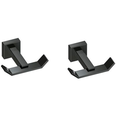 Beltrán Set de 2 perchas individuales Niza . Negro Beltrán Set de 2 perchas individuales Niza . Negro