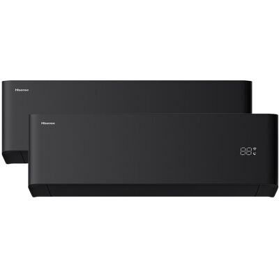 Hisense Aire acondicionado Multisplit 2x1 Inverter con 2.236 frig-h y 2.236 frig-h WiFi - 2AMW42HB99B. Negro Hisense Aire acondicionado Multisplit 2x1 Inverter con 2.236 frig-h y 2.236 frig-h WiFi - 2AMW42HB99B. Negro