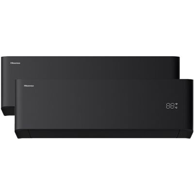 Hisense Aire acondicionado Multisplit 2x1 Inverter con 2.236 frig-h y 3.010 frig-h WiFi - 2AMW52HB912B. Negro Hisense Aire acondicionado Multisplit 2x1 Inverter con 2.236 frig-h y 3.010 frig-h WiFi - 2AMW52HB912B. Negro