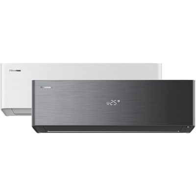 Hisense Aire acondicionado Multisplit 2x1 Inverter con 2.236 frig-h y 2.236 frig-h WiFi - 2AMW42QH99AB. Blanco / Negro Hisense Aire acondicionado Multisplit 2x1 Inverter con 2.236 frig-h y 2.236 frig-h WiFi - 2AMW42QH99AB. Blanco / Negro