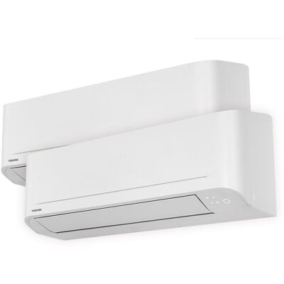 Toshiba Aire acondicionado Multisplit 2x1 Inverter con 2.150 frig-h y 2.838 frig-h - 10+13CONNECT. Blanco Toshiba Aire acondicionado Multisplit 2x1 Inverter con 2.150 frig-h y 2.838 frig-h - 10+13CONNECT. Blanco