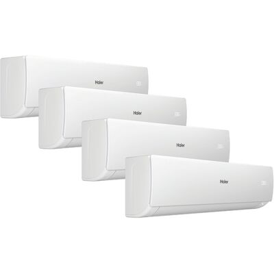 HAIER Aire acondicionado Multisplit 4x1 Inverter con 2.236 frig-h + 2.236 frig-h + 2.236frig-h + 3.010 frig-h - Flexis S 25+25+25+35-75 Blanc. Blanco HAIER Aire acondicionado Multisplit 4x1 Inverter con 2.236 frig-h + 2.236 frig-h + 2.236frig-h + 3.010 frig-h - Flexis S 25+25+25+35-75 Blanc. Blanco