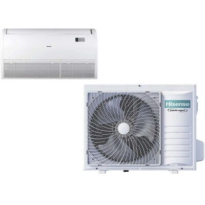 Hisense Aire acondicionado suelo-techo Inverter con 5332 frig-h y 6278 kcal-h - AVT60UR4RB8-AUW60U4RJ7. Blanco Hisense Aire acondicionado suelo-techo Inverter con 5332 frig-h y 6278 kcal-h - AVT60UR4RB8-AUW60U4RJ7. Blanco