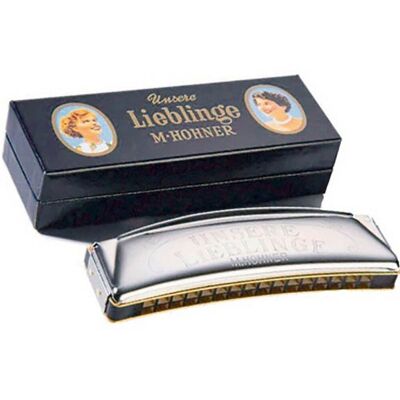 Hohner Armónica de Octava UNSERE LIEBLINGE 32 C. Metálico Hohner Armónica de Octava UNSERE LIEBLINGE 32 C. Metálico