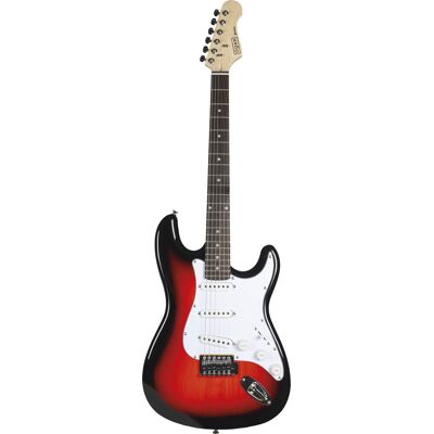 OQAN Kit de guitarra QGE Starter Electric Red Sunburst. Rojo OQAN Kit de guitarra QGE Starter Electric Red Sunburst. Rojo