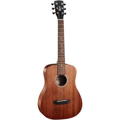 Cort Guitarra acústica de 6 cuerdas Ad Mini Mahogany Op W-Bag. Natural Cort Guitarra acústica de 6 cuerdas Ad Mini Mahogany Op W-Bag. Natural