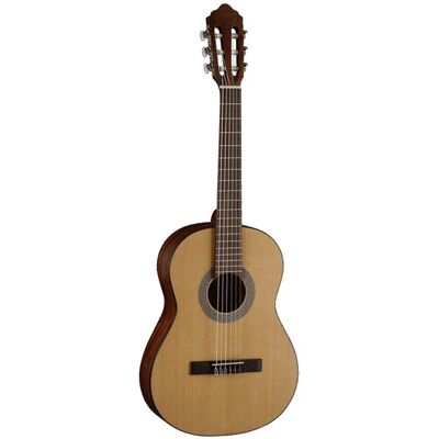 Cort Guitarra clásica 1-2 para niños Ac50 1-2 con funda. Natural Cort Guitarra clásica 1-2 para niños Ac50 1-2 con funda. Natural
