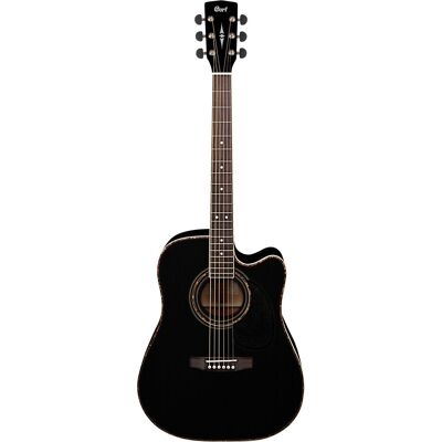 Cort Guitarra electroacústica de 6 cuerdas con Cutaway Ad880Ce Bk. Negro Cort Guitarra electroacústica de 6 cuerdas con Cutaway Ad880Ce Bk. Negro