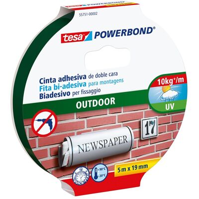 Tesa Cinta Doble Cara Exteriores. (5 m) Tesa Cinta Doble Cara Exteriores. (5 m)