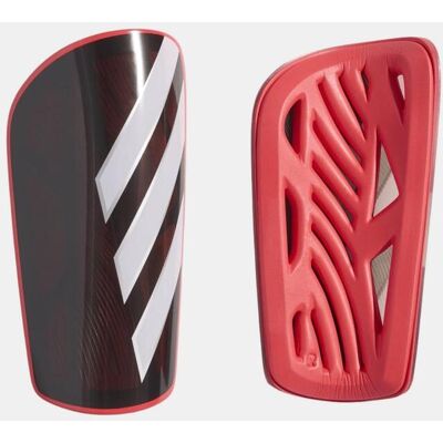 Adidas Espinilleras de fútbol Tiro League . Negro / Rojo Adidas Espinilleras de fútbol Tiro League . Negro / Rojo