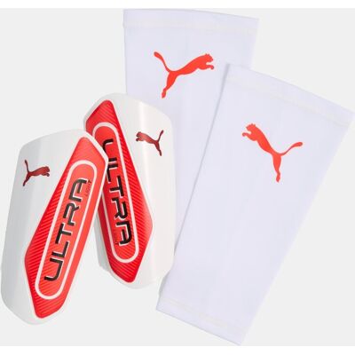 Puma Espinilleras de Futbol ULTRA Light Sleeve . Blanco Puma Espinilleras de Futbol ULTRA Light Sleeve . Blanco