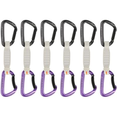 mammut Pack de 6 cintas express de escalada WORKHORSE KEYLOCK 12 cm . Rosa mammut Pack de 6 cintas express de escalada WORKHORSE KEYLOCK 12 cm . Rosa