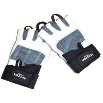 Salter Guantes de fitness . (XL) Gris /Blanco Salter Guantes de fitness . (XL) Gris /Blanco