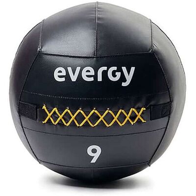 Evergy Balón medicinal entrenamiento funcional plus de 9 kg . Negro Evergy Balón medicinal entrenamiento funcional plus de 9 kg . Negro