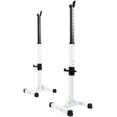 Fitness Tech Soporte Press Squat Rack . Blanco Fitness Tech Soporte Press Squat Rack . Blanco
