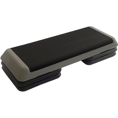 Fitness Tech Step aeróbico profesional ajustable 4 Elevadores . Gris Fitness Tech Step aeróbico profesional ajustable 4 Elevadores . Gris