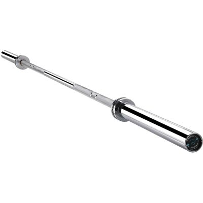 Fitness Tech Barra olímpica 20 kg sin rodamientos . Plata Fitness Tech Barra olímpica 20 kg sin rodamientos . Plata