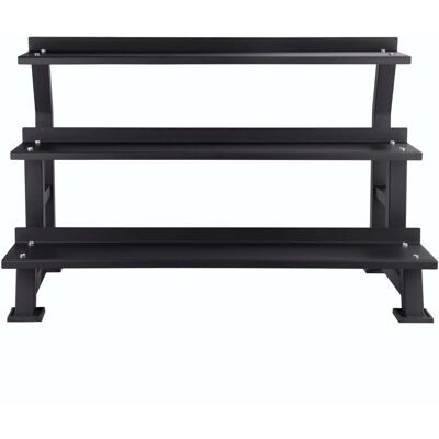 Fitness Tech Soporte Rack para Kettlebells de 2 Niveles . Negro Fitness Tech Soporte Rack para Kettlebells de 2 Niveles . Negro