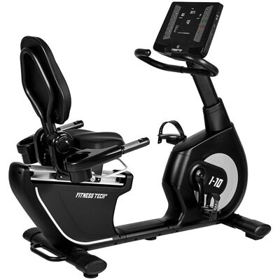 Fitness Tech Bicicleta estática reclinada I-10 Pro con Bluetooth . Negro Fitness Tech Bicicleta estática reclinada I-10 Pro con Bluetooth . Negro