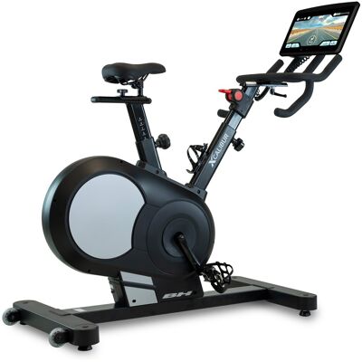 BH Fitness Bicicleta indoor H9340STFT Smart Bike Xcalibur Multimedia con montaje profesional opcional con cargo. Negro BH Fitness Bicicleta indoor H9340STFT Smart Bike Xcalibur Multimedia con montaje profesional opcional con cargo. Negro
